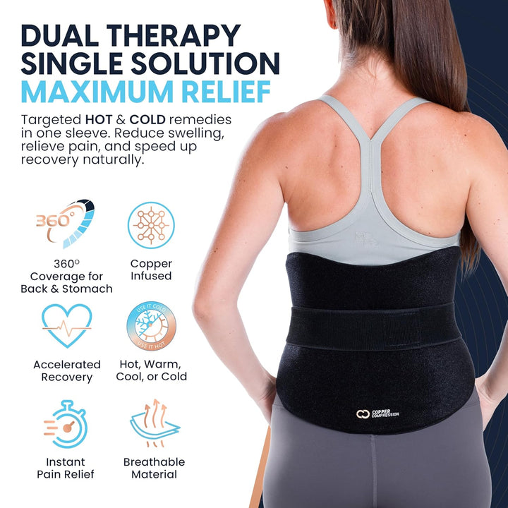 CopperFreeze Back & Stomach Wrap